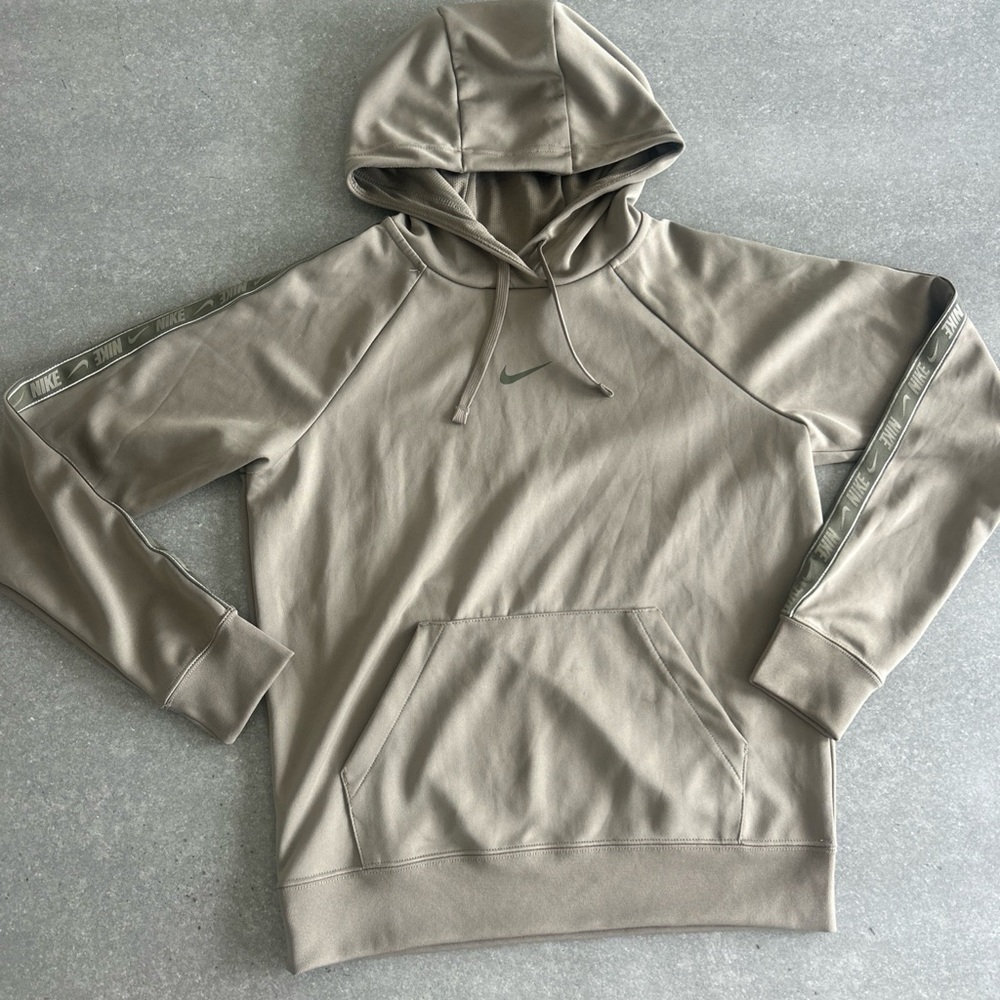 Nike women Tan Hoodie size small